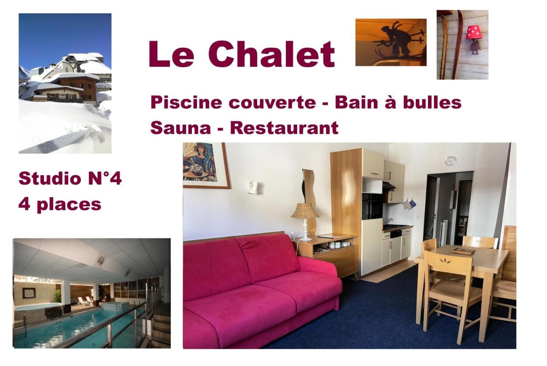 Le Chalet - Piscine 4 - Studio Pour 4 Personnes Mae-8764 Gourette Exterior photo